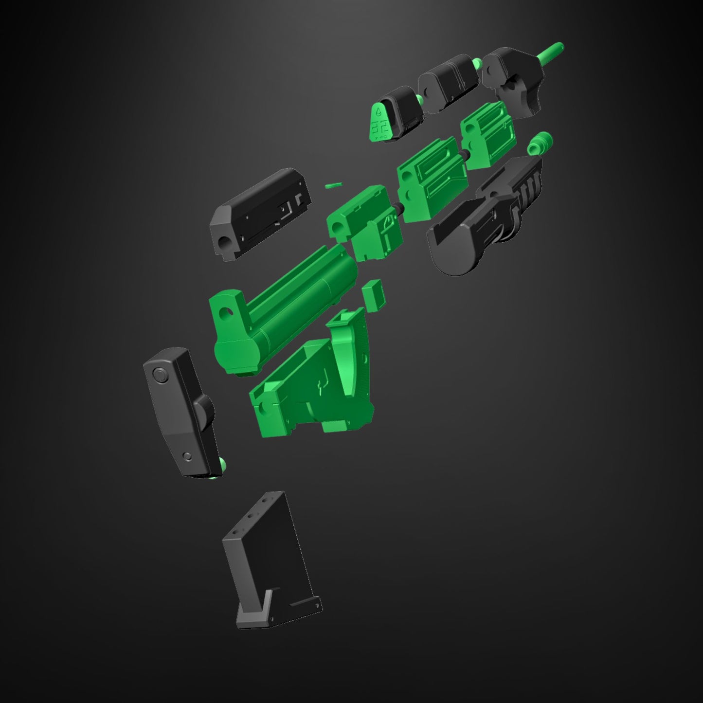 Halo 3: Assault Rifle - Prop or Cosplay (DIY KIT)
