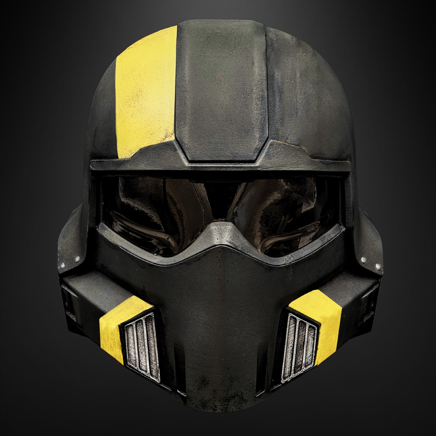 Helldivers: B-01 Tactical Helmet (Side Stripe) - Prop or Replica