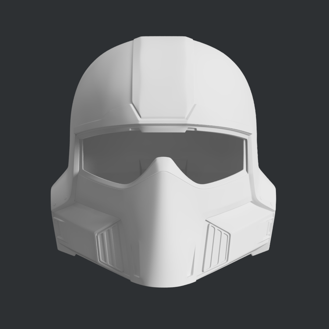 Helldivers: B-01 Tactical Helmet - Prop or Cosplay ( DIY kit)