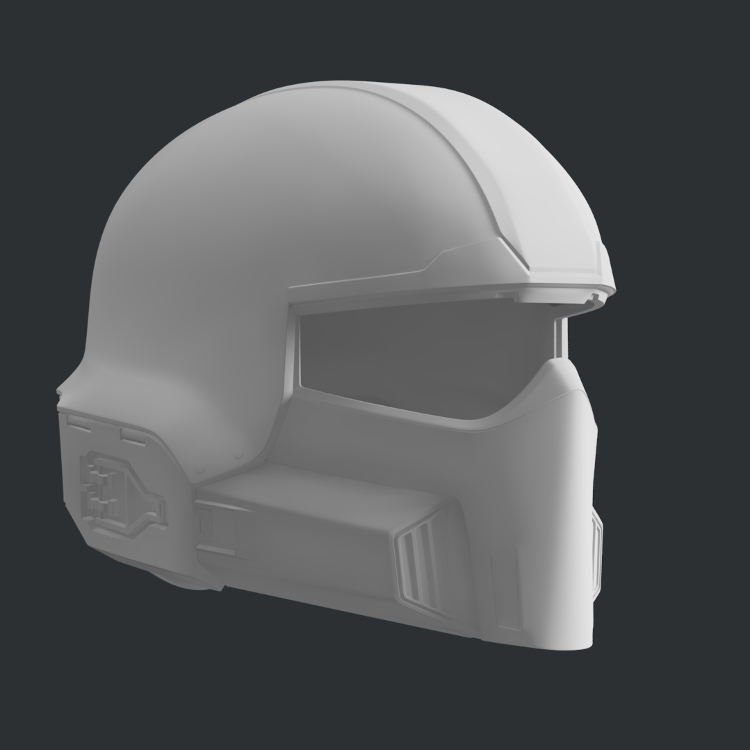 Helldivers: B-01 Tactical Helmet - Prop or Cosplay ( DIY kit)