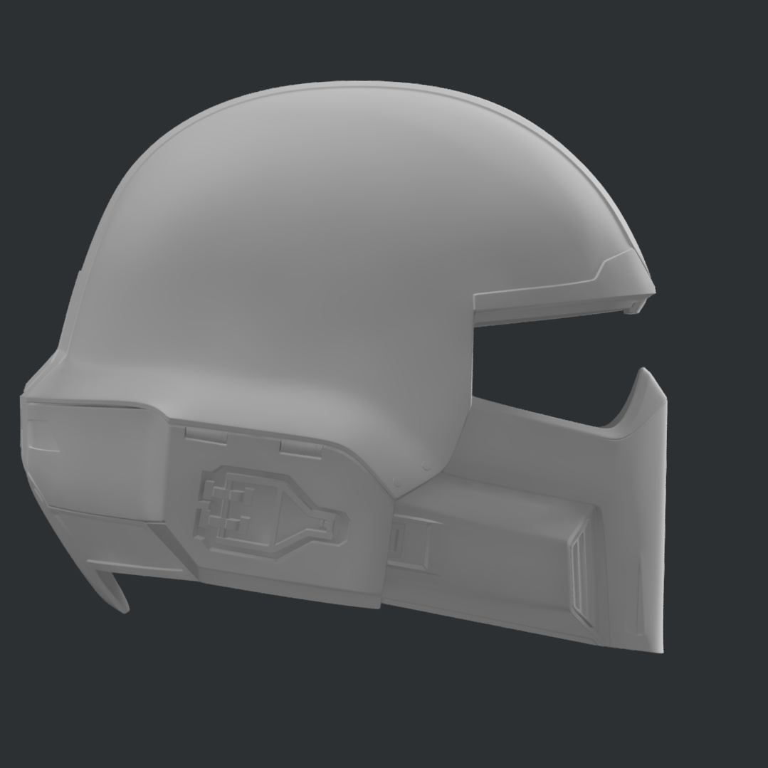 Helldivers: B-01 Tactical Helmet - Prop or Cosplay ( DIY kit)