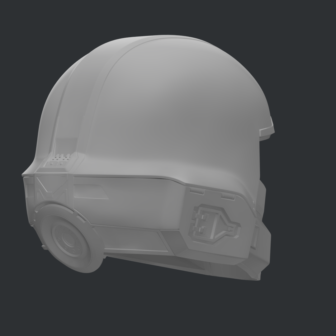 Helldivers: B-01 Tactical Helmet - Prop or Cosplay ( DIY kit)