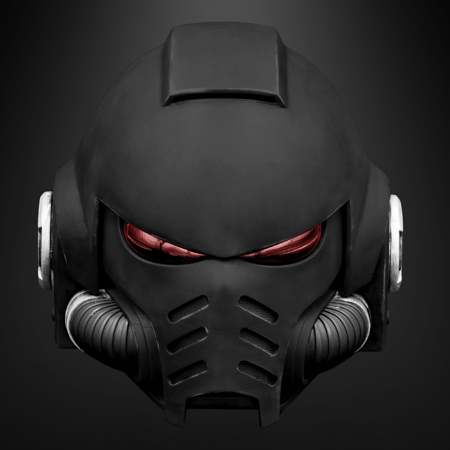 Grimdark: Power Armour Helmet: Raven Guard - Prop or Cosplay