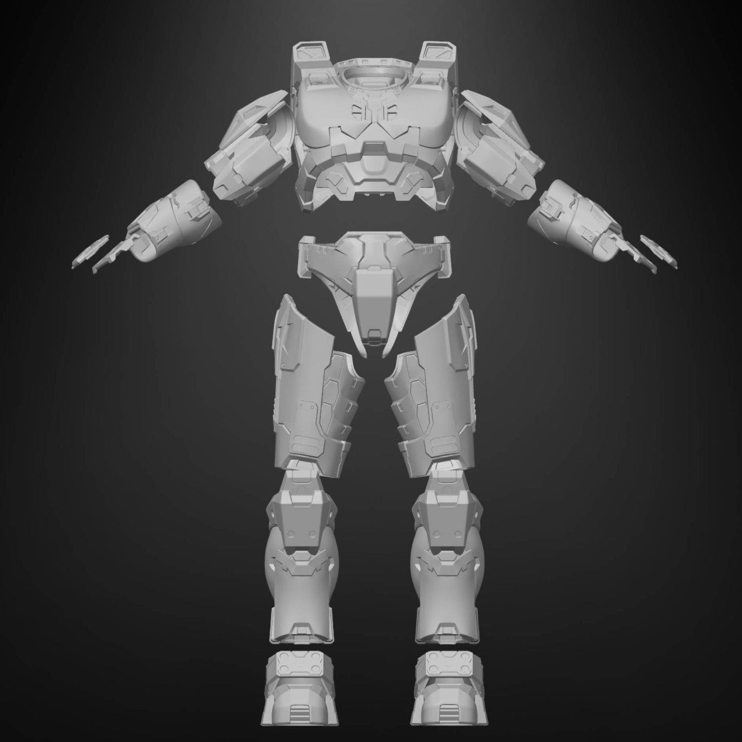 Halo 3: Masterchief MK6 Full Armour Set DIY Set - Prop or Cosplay