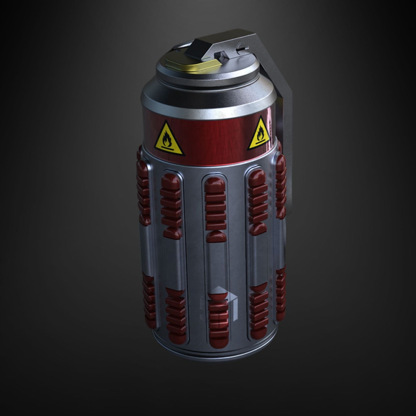 Helldivers: G10 Incendiary Grenade with functional pin - Prop or Cosplay