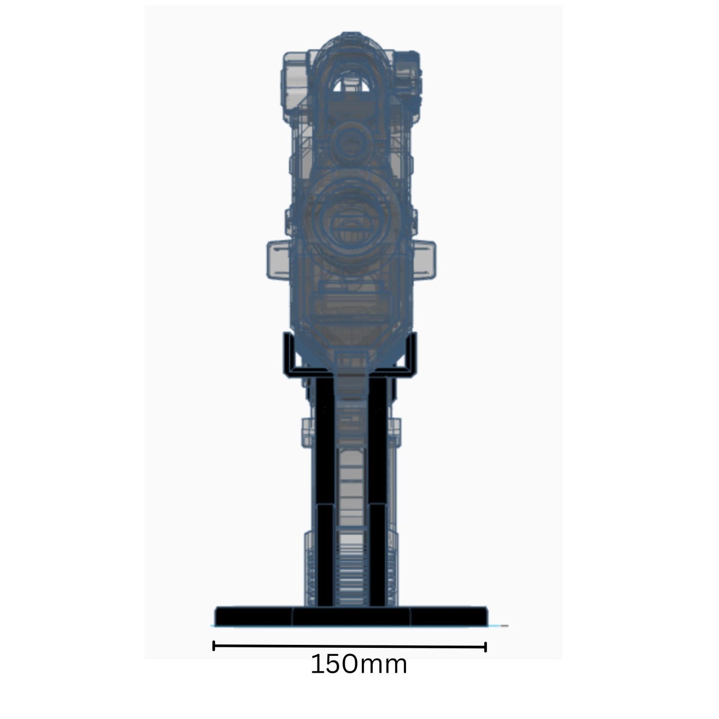 Universal Rifle Prop Display Stand