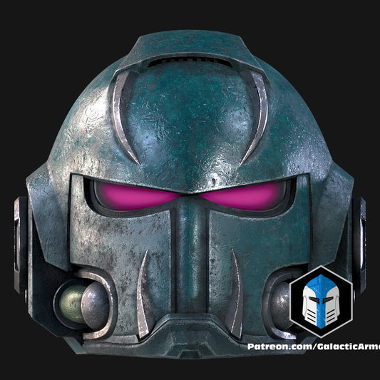 WH40K: Alpha Legion Chaos Helmet - Prop or Cosplay