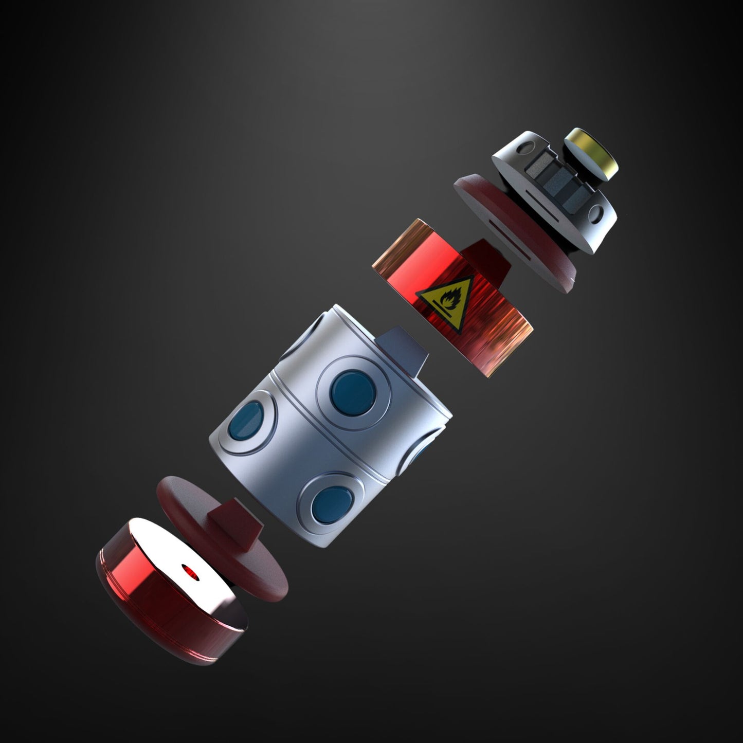 Helldivers: G13 Incendiary Impact Grenade - Prop or Replica