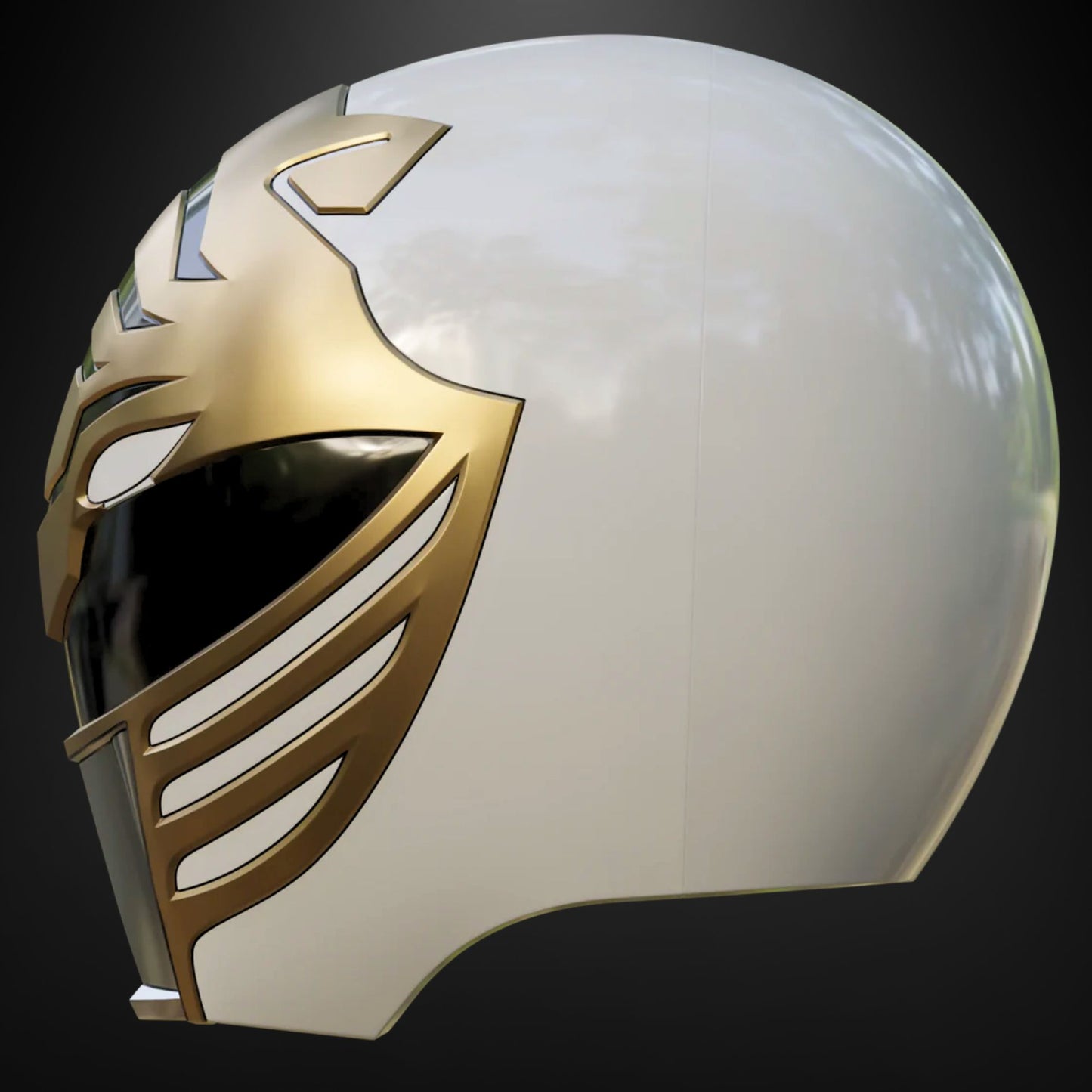 Power Rangers (MMPR): White Ranger Helmet - Prop or Cosplay