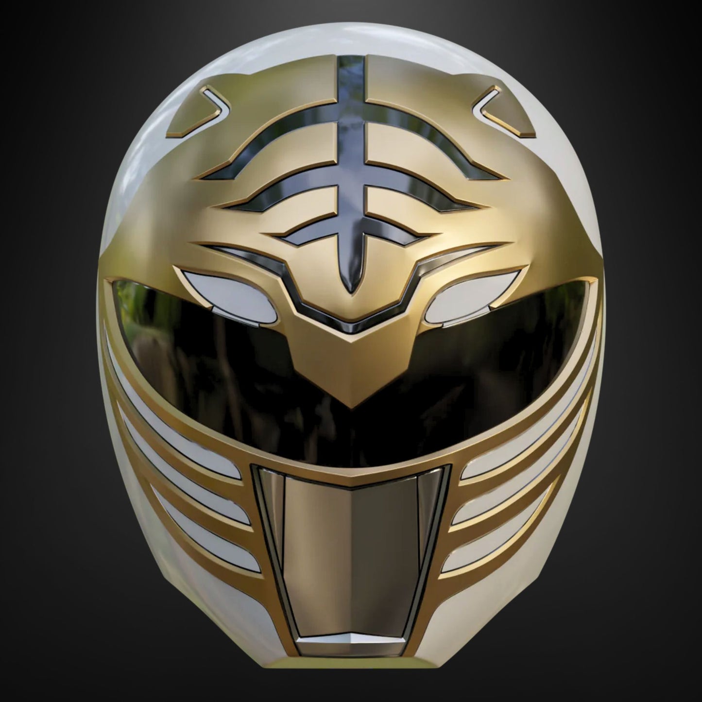 Power Rangers (MMPR): White Ranger Helmet - Prop or Cosplay