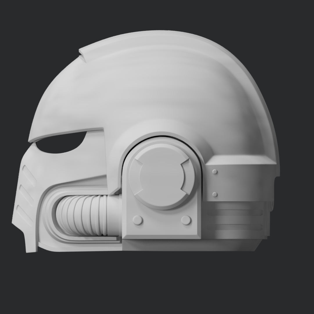 Warhammer 40K: Primaris Helmet - Prop or Cosplay (DIY)