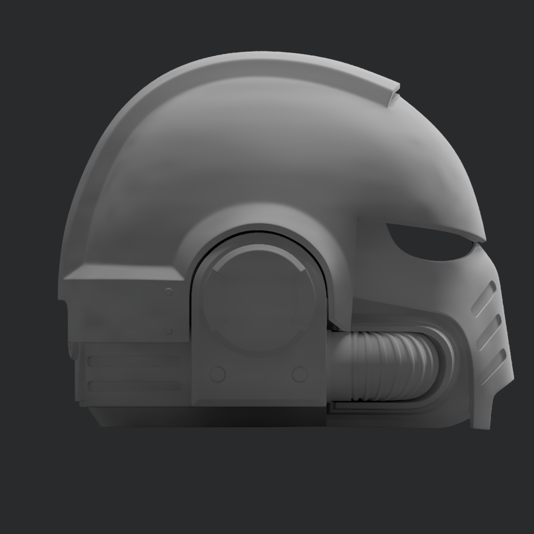 Warhammer 40K: Primaris Helmet - Prop or Cosplay (DIY)