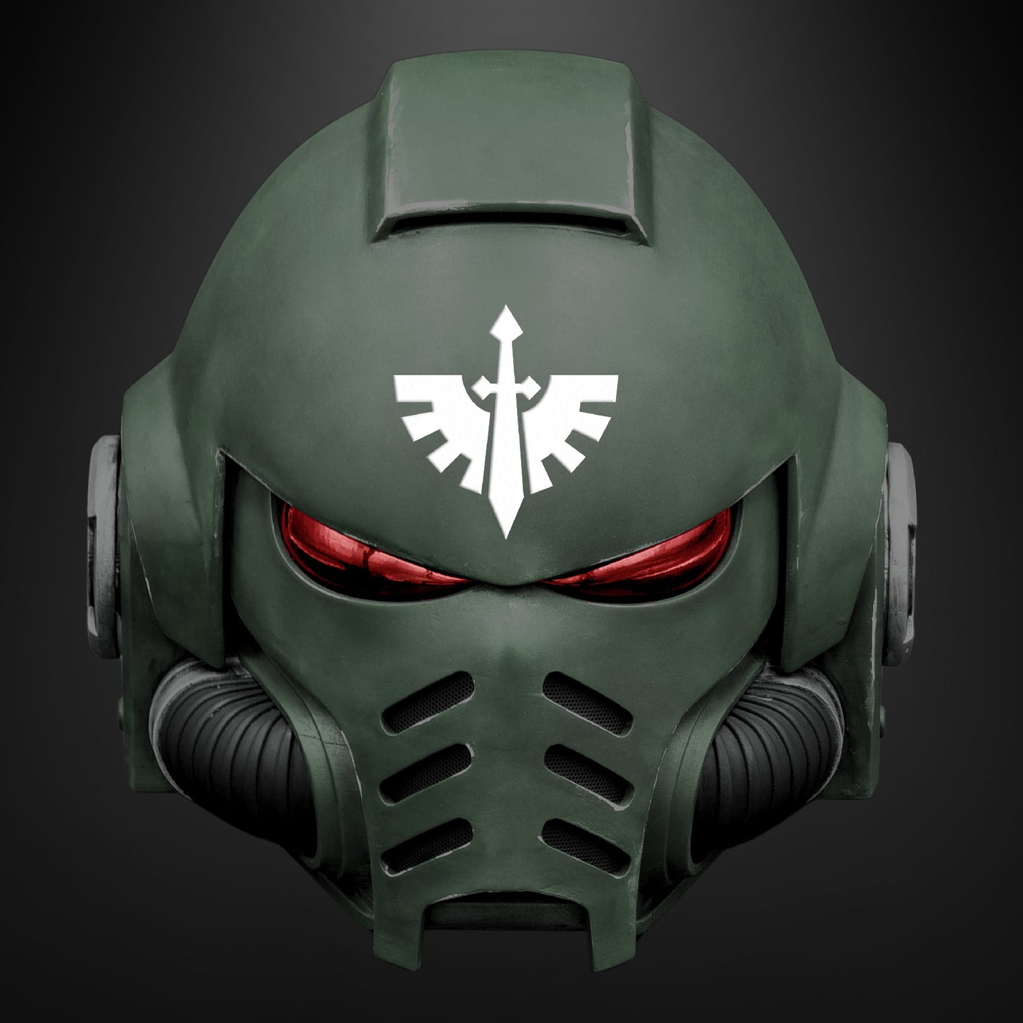 Grimdark: Power Armour Helmet - Dark Angel's - Prop or Cosplay