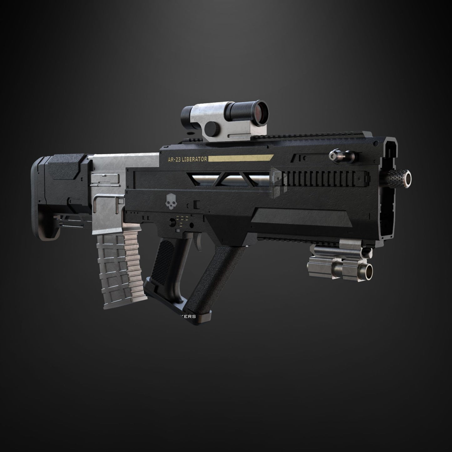 Helldivers: AR-23 Liberator - Prop or Cosplay (DIY Kit)