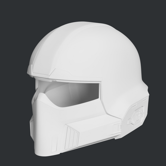 Helldivers: B-01 Tactical Helmet - Prop or Cosplay ( DIY kit)
